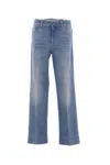 Valentino Chez Logo Patch Straight-leg Jeans