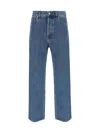 Valentino Men's Straight-leg Jeans In Blue