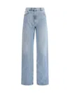 Valentino Denim Trousers Woman Denim 30 In Blue