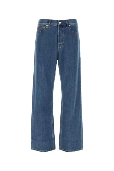 Valentino Denim Jeans In Blue