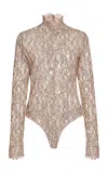Valentino Garavani Jersey Body Lace In Pink