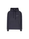 Valentino Hooded Sweatshirt With In Blue