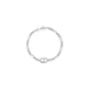 Valentino Silver Chain Link Bracelet