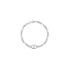 Valentino Silver Chain Link Bracelet