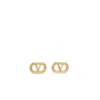 Valentino Ovalette Stud Earrings Featuring Oval Shape In Gold
