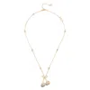 Valentino Cherrifyc Metal Necklace With Swarovski Crystals In Gold
