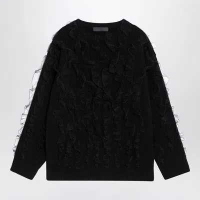 VALENTINO VALENTINO GARAVANI JUMPER WITH RUFFLES