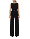 VALENTINO VALENTINO GARAVANI JUMPSUIT WITH V DETAIL