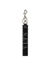 Valentino Garavani Key Ring In Black
