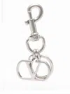 Valentino Vlogo Signature Keyring In Metallic