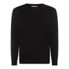 Valentino Garavani Man Sweater Black Size L Virgin Wool In Black