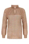 Valentino Maglia Knit In Nude