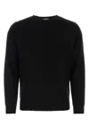 Valentino Garavani Man Sweater Black Size L Virgin Wool In Black