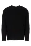 Valentino Garavani Man Sweater Black Size L Virgin Wool In Black