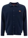 Valentino Knitwear With Long Sleeves And Ribbed Finish In Blue
