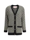 Valentino Knitwear Logo In Multicolour
