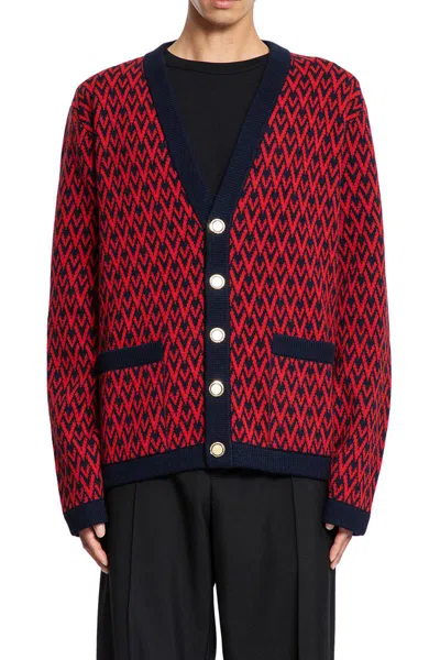 Valentino Garavani Knitwear In Red