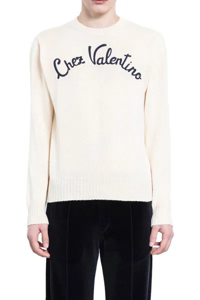 Valentino Garavani Knitwear In Neutral