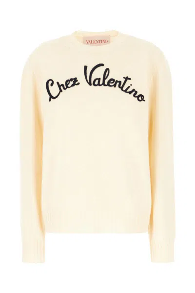 Valentino Garavani Knitwear In Brown