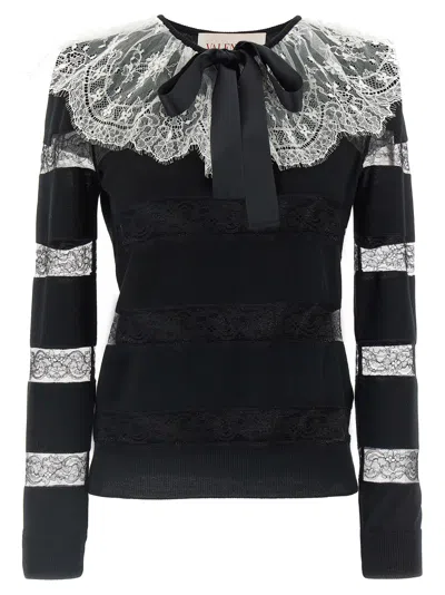 VALENTINO VALENTINO GARAVANI LACE SWEATER