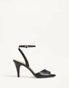 Valentino Ladycrush Mini Sandals With 8.5 Cm Heel In Black