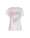 Valentino Garavani L'amour Woman T-shirt White Size M Cotton In White