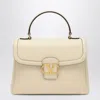 Valentino Large 9to5 Shoulder Bag In Butter Color In White