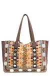 Valentino Garavani Large Nellcôte Embroidered Tote