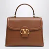 Valentino Large Shoulder Bag 9to5 Tobacco In Brown