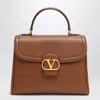 Valentino Large Shoulder Bag 9to5 Tobacco In Brown