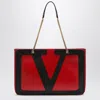 Valentino Garavani Large Viva Superstar Bag Red/black Women