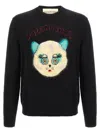 Valentino Garavani Sweater With Le Chat De La Maison Patch In Black