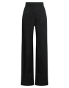 Valentino Garavani Le Noir Woman Pants Black Size 6 Virgin Wool In Black