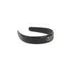 Valentino Garavani Leather Cap With Structured Silhouette In Black