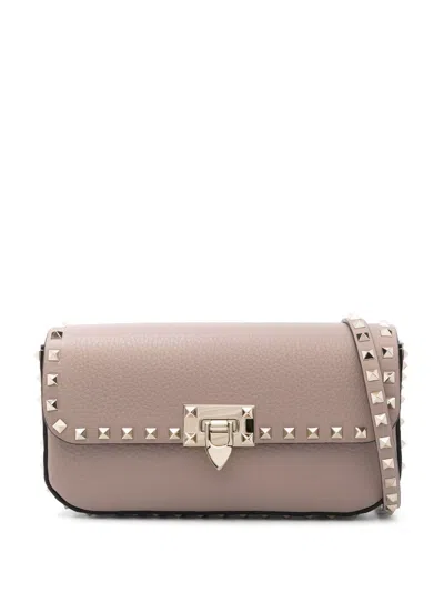 Valentino Garavani Women's Leather Rockstud Crossbody Bag In Multicolor