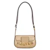 Valentino Garavani Leather Shoulder Bag In Gold