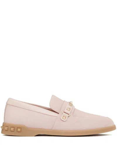 Valentino Garavani Leisure Flows Leather Loafers