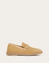Valentino Garavani Leisure Flows Split Leather Loafer Woman Cappuccino 39.5