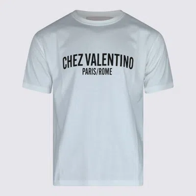 VALENTINO VALENTINO GARAVANI LIGHT BLUE COTTON T-SHIRT