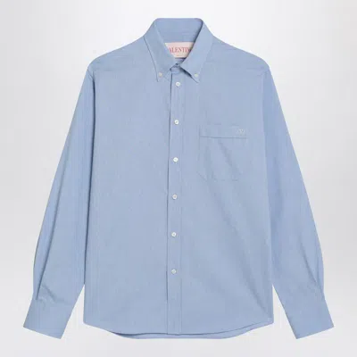 VALENTINO VALENTINO GARAVANI LIGHT BUTTON-DOWN SHIRT IN