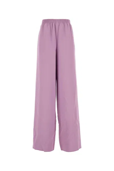 Valentino Garavani Lilac Cady Wide-leg Pant