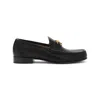 Valentino Garavani Vlogo Signature Loafer With Gold-tone Logo Detail In Black