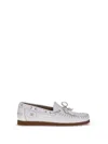 Valentino Garavani Flat Shoes In White