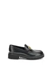 Valentino Garavani Vlogo Signature Loafers In Black