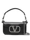 Valentino Garavani Locò Small Leather Shoulder Bag