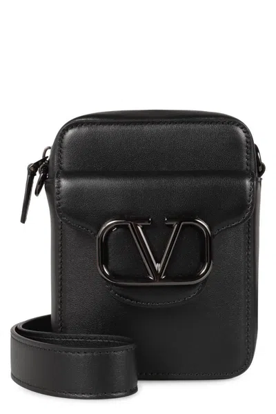 Valentino Garavani Locò Messenger Bag With Logo