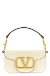 Valentino White Loco Small Shoulder Bag In White
