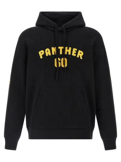 Valentino Garavani Logo Embroidered Hoodie In Black