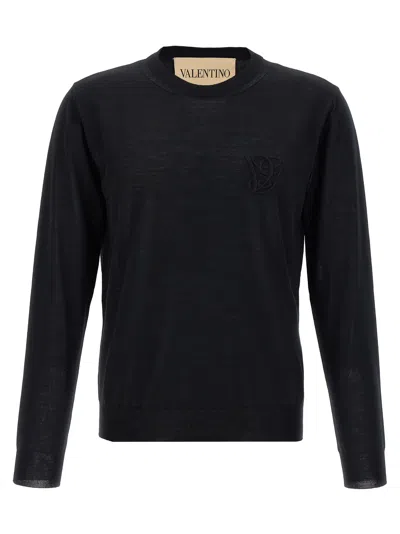 VALENTINO VALENTINO GARAVANI LOGO EMBROIDERY SWEATER