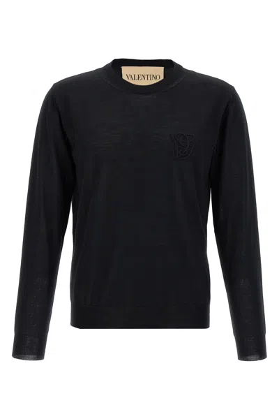 VALENTINO VALENTINO GARAVANI LOGO EMBROIDERY SWEATER